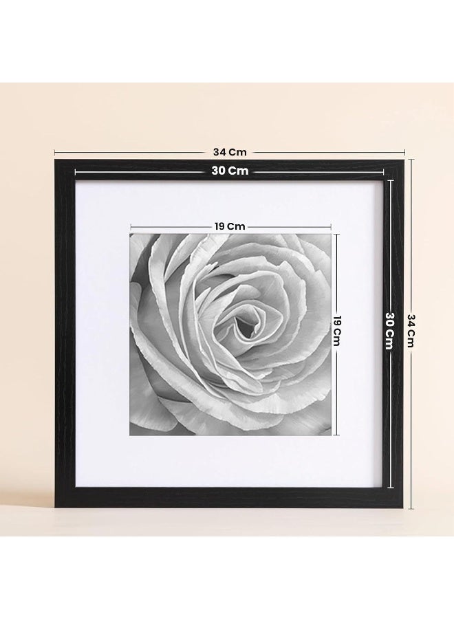 Decorhills DECORHILLS FRAMES & DECOR 30x30 Picture Set of 9, Classic Gallery Wall Frame Set  - Image 5