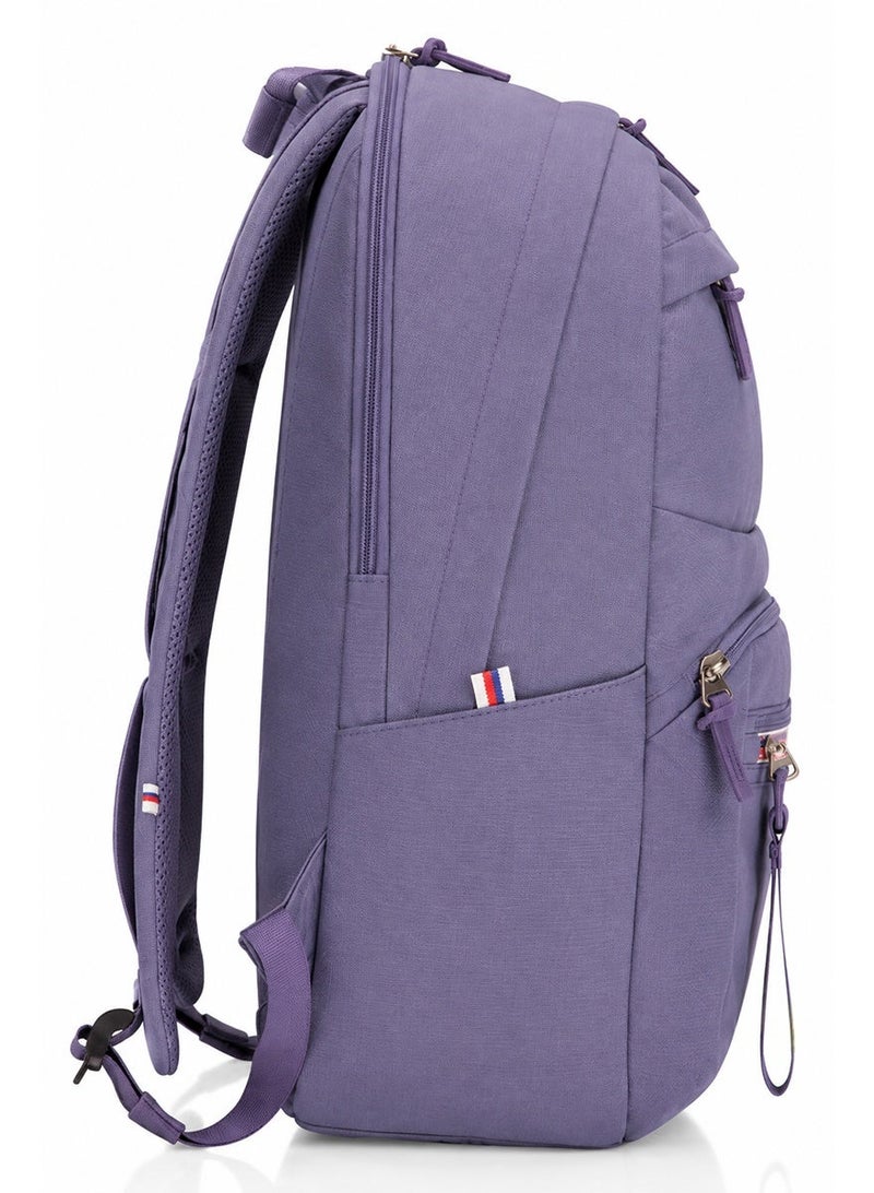 AMERICAN TOURISTER Braydon 15.6" Laptop Backpack 23L Capacity, Polyester|Adjustable Strap|Ergo Back & Shoulder|Bottle Holder|Front Pocket - 1 Year International Warranty - Image 4