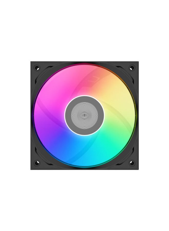 Pccooler Fe120r Argb Ring Wing Reverse Blade Black 12cm Case Fan - Image 3