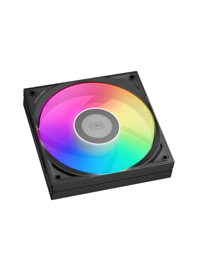 Pccooler Fe120r Argb Ring Wing Reverse Blade Black 12cm Case Fan - Image 2
