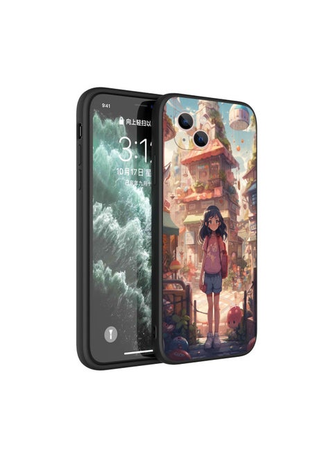 Mobile Phone Case Customized One-Piece Customized Mobile Phone Case Private Customized DIY Mobile Phone Case Photo Printing Mobile Phone Case-Color:PA Frosted Soft Shell-classic Black-custom Picture-Applicable Model:For Iphone15PRO