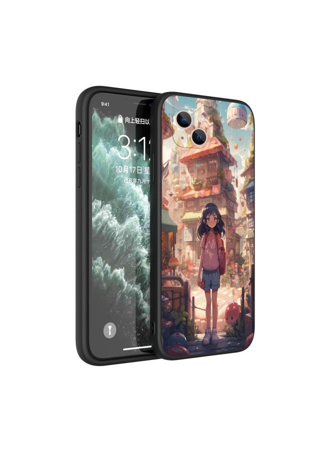 Generic - Mobile Phone Case Customized One-Piece Customized Mobile Phone Case Private Customized DIY Mobile Phone Case Photo Printing Mobile Phone Case-Color:PA Frosted Soft Shell-classic Black-custom Picture-Applicable Model:For Iphone15PRO - Image 1