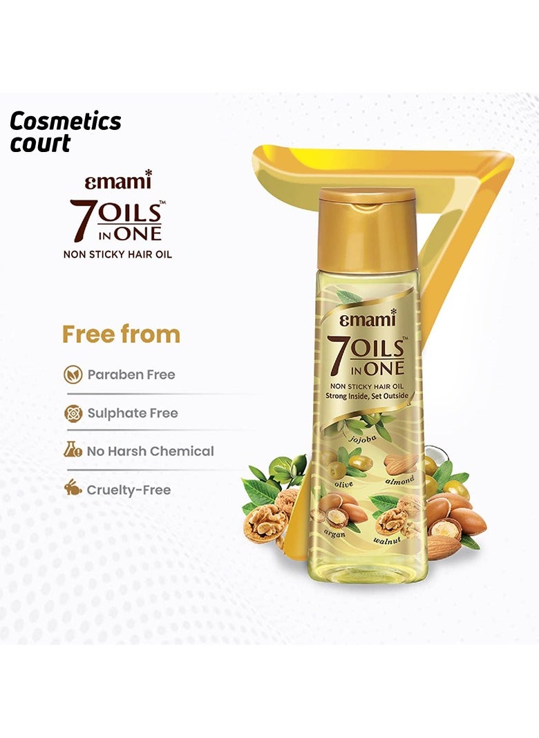 emami 7-In-1 Hair Oil 200ml  - Image 3
