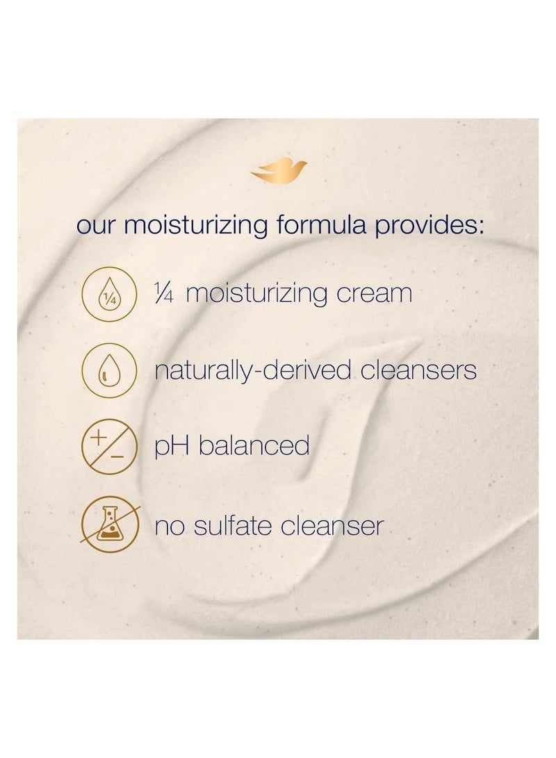 Dove Exfoliating Body Polish Scrub For Dry Skin With Crushed Almond And Mango Butter Gently Exfoliates And Moisturizes To Reveal Instantly Soft Smooth And Healthy Skin 298gm  - Image 5