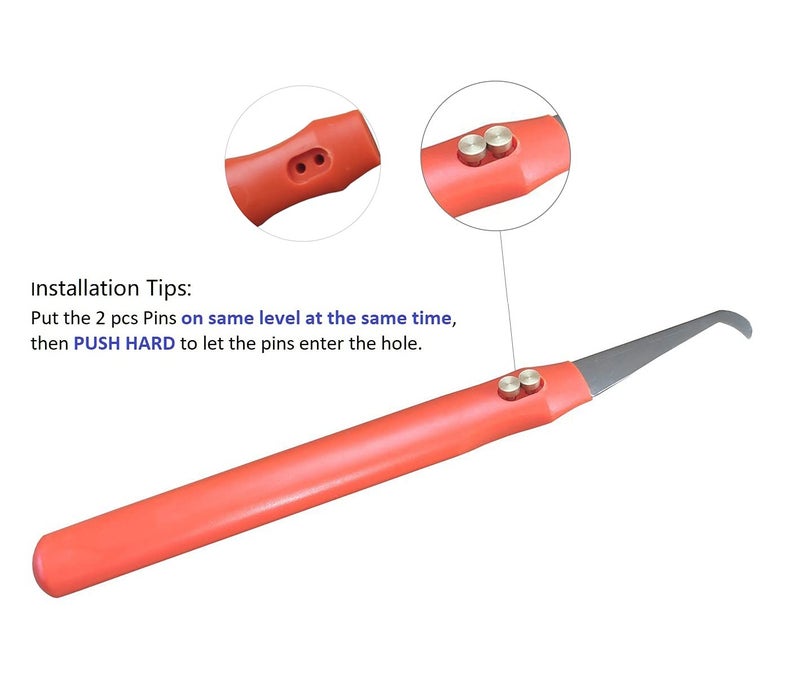 Eliphs 7pcs Plastic deburring Burr Knife Tool Flash Trimmer Plastic Parts Burr Scraper Flying Edge Burr Knife - Image 4