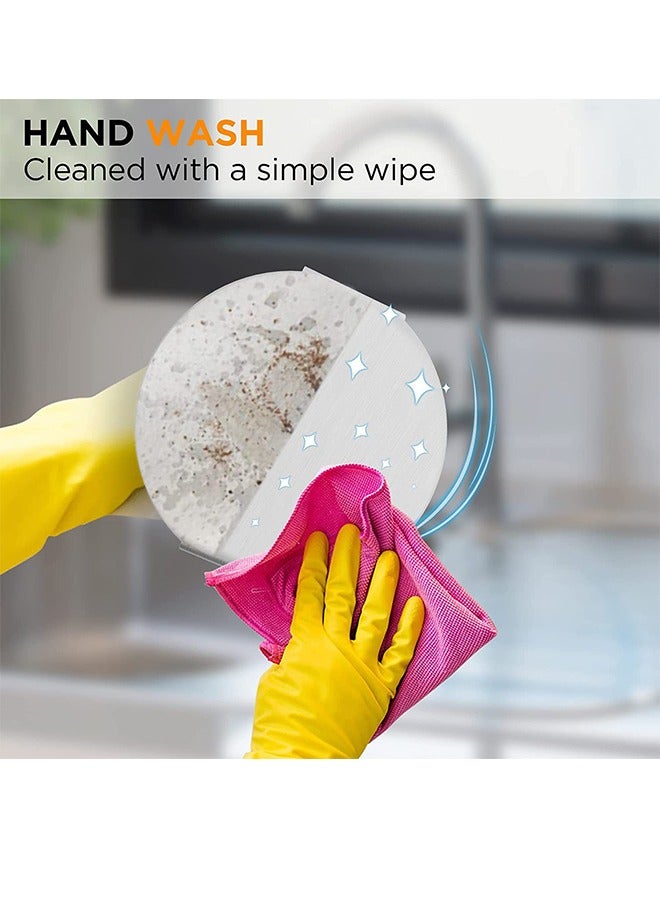 KHAJUL Meat Press Burger Press, Non-Stick Patty, Hamburger Patty Separator for Cake Baking, Round (12Cm) - Image 4