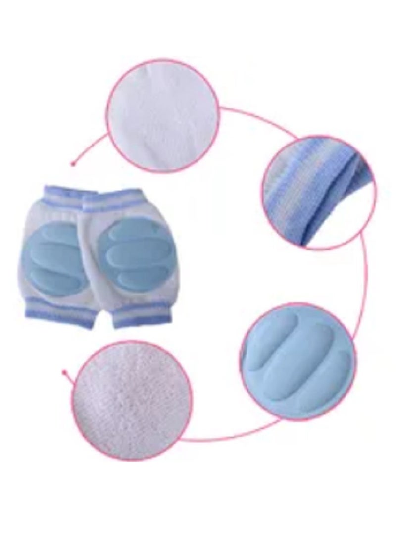 Anti-slip cotton knee protector for young children, takes the natural shape of the knee, reducing the risk of any injury - Image 4