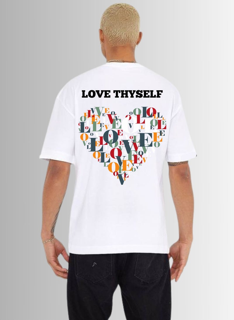 TAG OUT Unisex Summer Oversized Loose T-shirt Drop Shoulder Boxy Fit  - Image 1