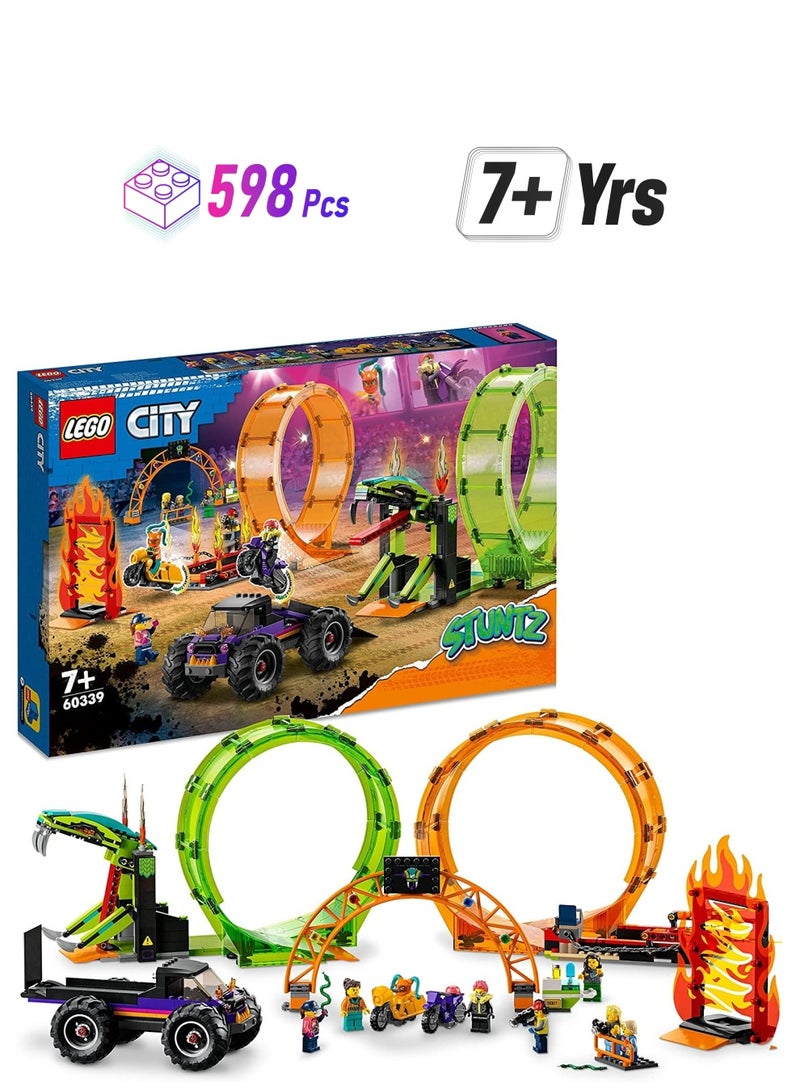 LEGO Double Loop Stunt Arena 60339 - Image 1