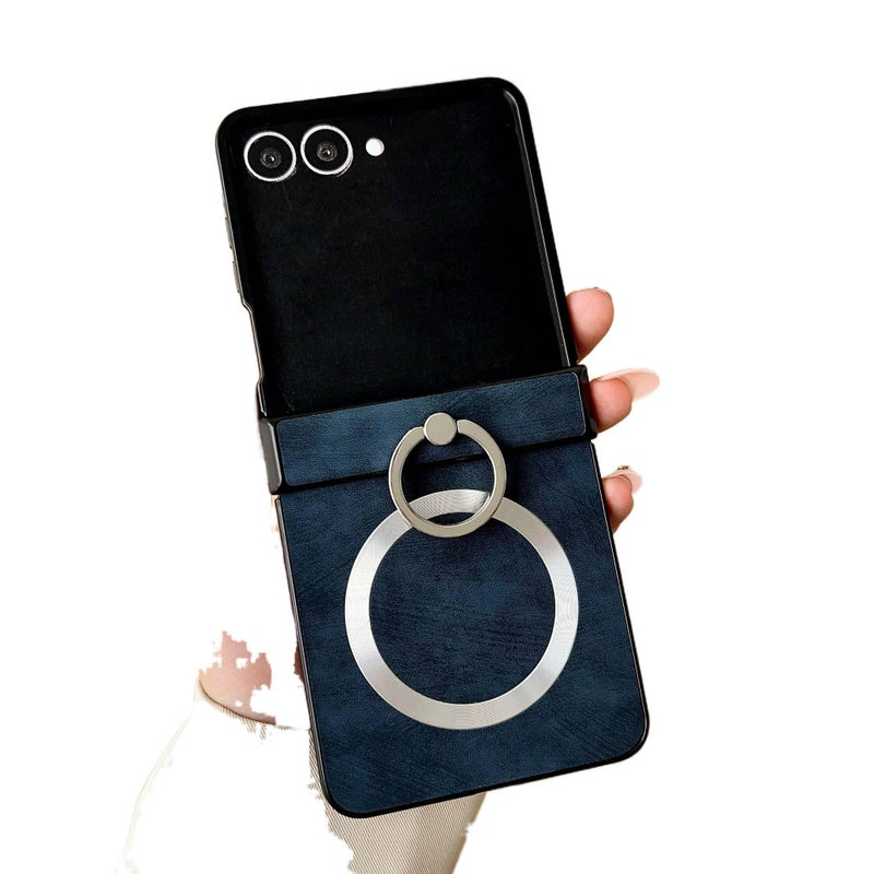 MagSafe Case | PC | Cover for Samsung Galaxy Z Flip 4 | Cyan | Anti-Fingerprint - Image 1