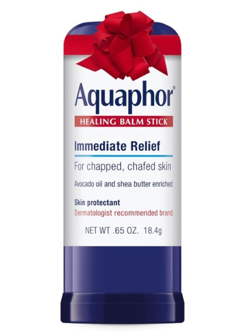 Aquaphor Healing Balm Stick, Skin Protectant with Avocado Oil and Shea Butter, Holiday Gifts for Self Care, 0.65 Oz Stick - Image 1
