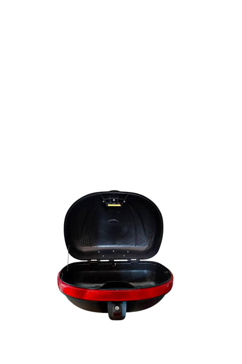 Motorcycle Rear Trunk Box, Large Waterproof Storage Bag with 2 Keys - Image 1