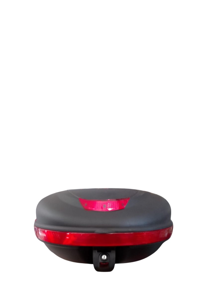 Motorcycle Rear Trunk Box, Large Waterproof Storage Bag with 2 Keys - Image 2