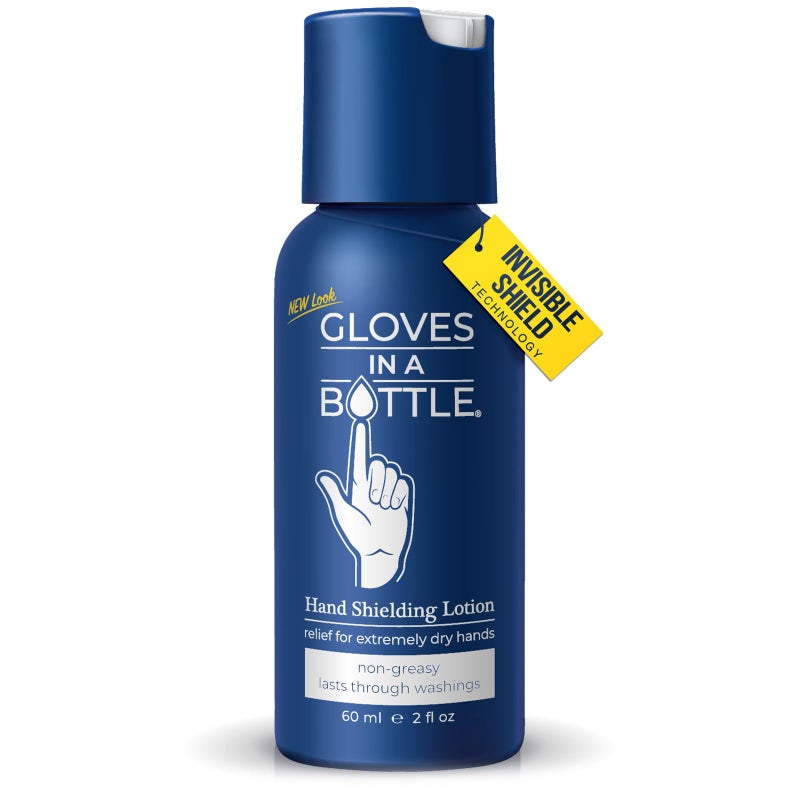 Gloves In A Bottle Hand Lotion for Nurses â€“ Best Travel Hand Cream for Dry, Cracked Hands, Eczema & Psoriasis Relief â€“ Silicone Glove Hand Lotion for Healthcare Workers â€“ 2 oz - Image 1