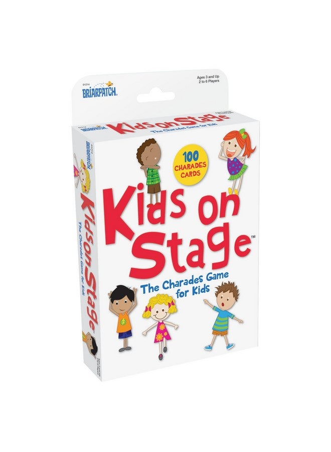 Briarpatch, Kids on Stage Charades for Kids Travel Card Game, Early Preschool Learning for Toddlers, Kindergarten and 1st Grade - Image 1