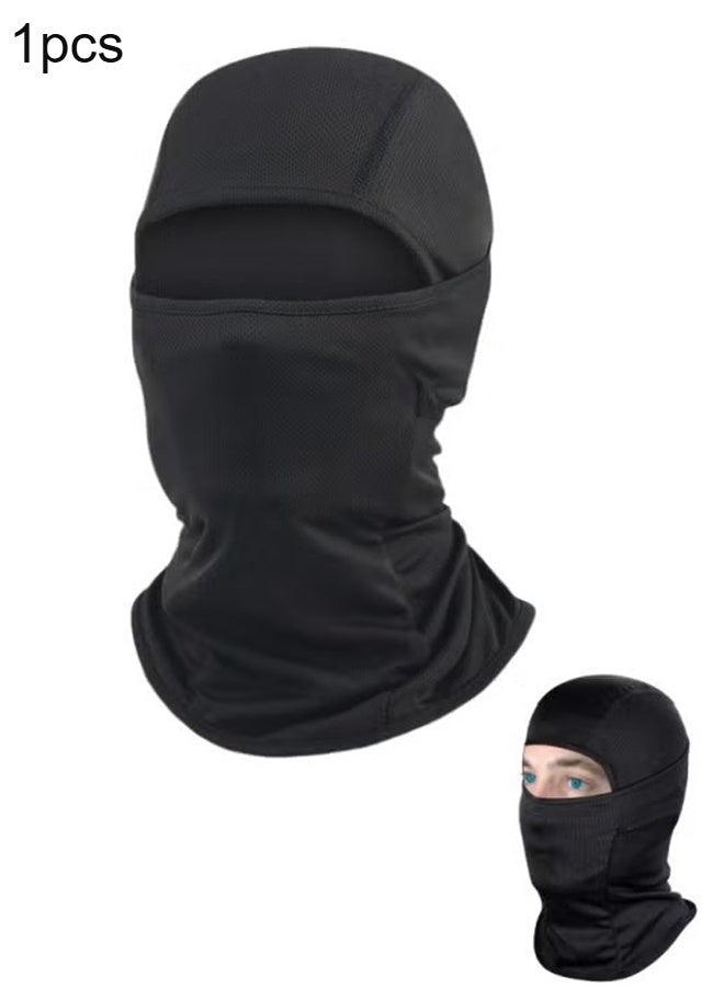 Happy D Breathable Full Face Mask for Skiing, Motorcycle, Running, and UV Protection – Lightweight & Durable - Image 1