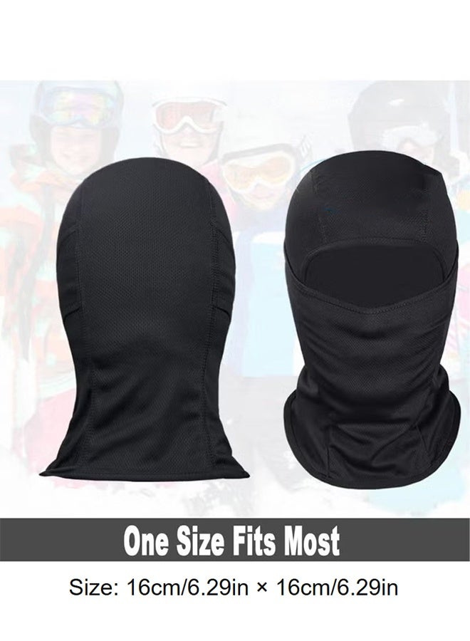 Happy D Breathable Full Face Mask for Skiing, Motorcycle, Running, and UV Protection – Lightweight & Durable - Image 2