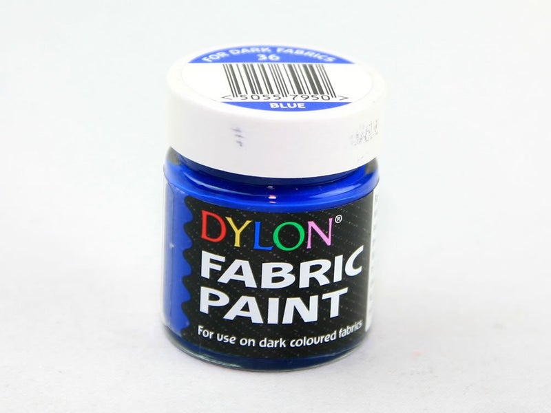 Dylon Fabric Paint Opaque Blue - 25ml Jar