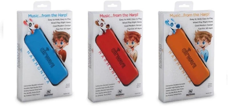 Suzuki هارمونيكا سوزوكي إيرويف ثنائية النغمة للأطفال - أحمر - Image 2