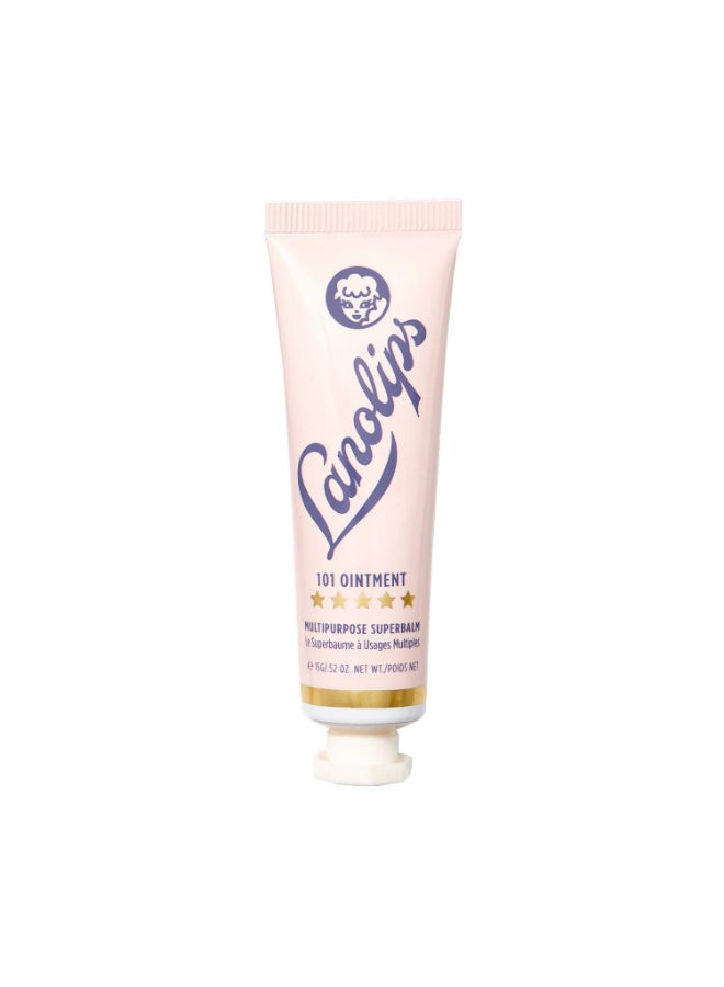 Lanolips 101 Ointment Lanolin Lip Balm for Smooth Hydrated Healthy Lips Multipurpose Lip Ointment with Lanolin Oil for Dry Lips Cuticles More Original Superbalm 052 oz - Image 4