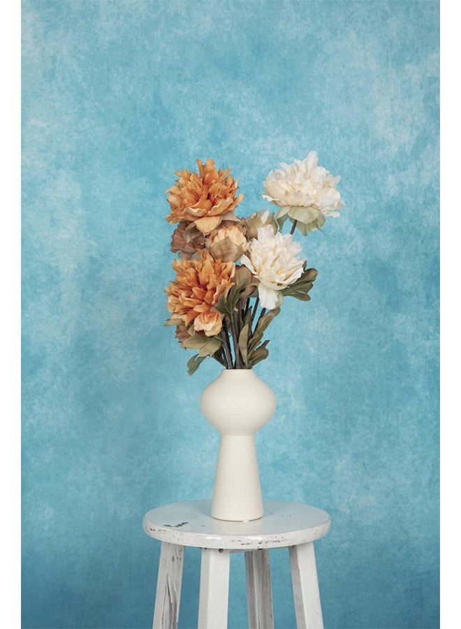 Kate 5x7ft Blue Portrait Backdrops Abstract Blue Photography Backgrounds Vintage Backdrops - Image 5