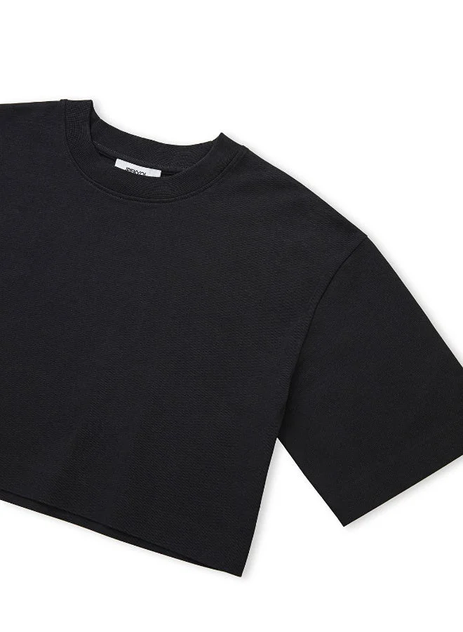 Ipekyol Cropped Basic T-Shirt