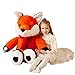 EARTHSOUND Giant Fox Stuffed Animal Plush Toy30 inches Large Realistic Jumbo Big Soft ToysCute Huge Fluffy Plushy Oversized PlushieGifts for Kids - Image 2