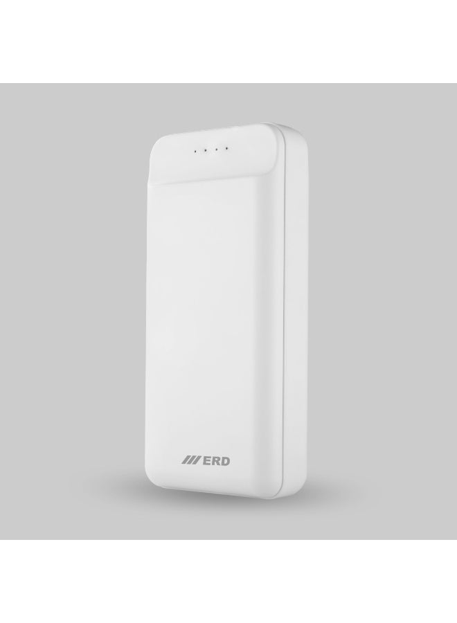 ERD Premium Fast Charging 20000 mAh Power Bank - 25W Portable Charger with 1 USB A Ports & 1 USB C Port - Universal Compatible Battery Pack with Charging Indication for iPhone, Samsung Galaxy, AirPods, iPad, and more - Image 2
