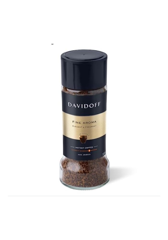 Davidoff قهوة دافيدوف الفاخرة سريعة التحضير - 100 جرام - تحميص متوسط مع شدة 7/12 - Image 4