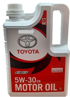 TOYOTA 5W30 Fully Synthetic Engine Oil 4Ltr  - Image 1