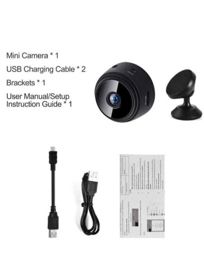 Raxoom 2PACK Mini WiFi Hidden Cameras,Wireless Spy Cameras with Video Live Feed, HD 1080P Home Security Cameras, Baby Nanny Cam,Tiny Smart Cameras with Night Vision and Motion Detection.  - Image 3