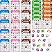 SpriteGru Animal Bingo Game 25PCS Bingo Board Game 225 Players Bingo Game Set for Family Friend Kid Adult Fun Group Activity Interesting Party Supplies - Image 2