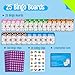 SpriteGru Animal Bingo Game 25PCS Bingo Board Game 225 Players Bingo Game Set for Family Friend Kid Adult Fun Group Activity Interesting Party Supplies - Image 4