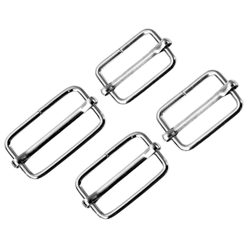 200 PCS Slide Belt Connection Roller Buckles Bag Strap Adjustable Metal Pin Buckles for Backpack Suitcase Clothes( ) - Image 5