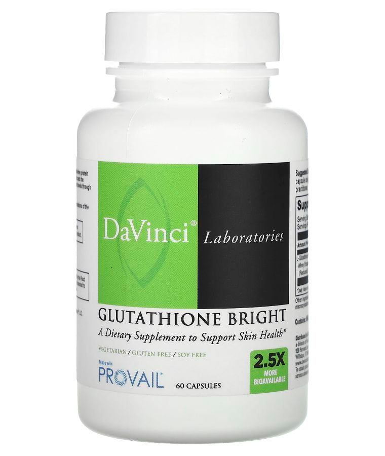 DaVinci Laboratories Glutathione Bright 200 mg 60 Capsules