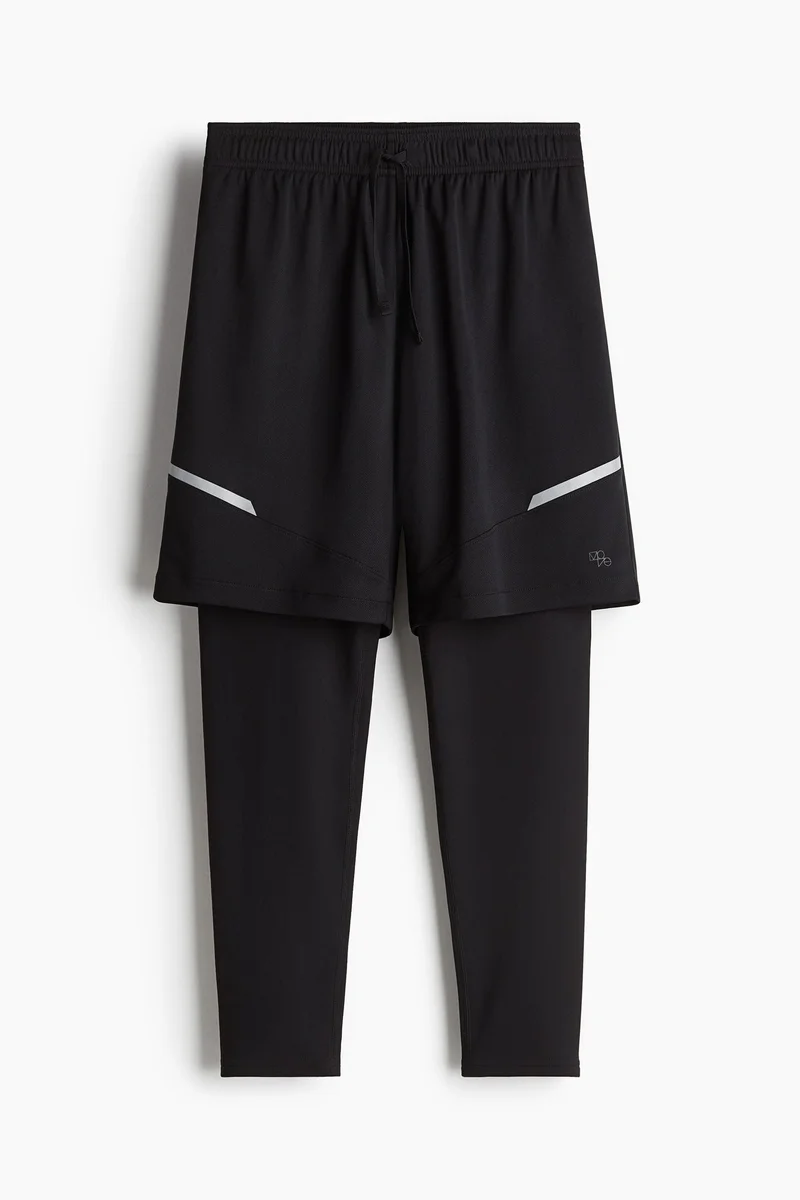 اتش اند ام Double-Layered Sports Shorts