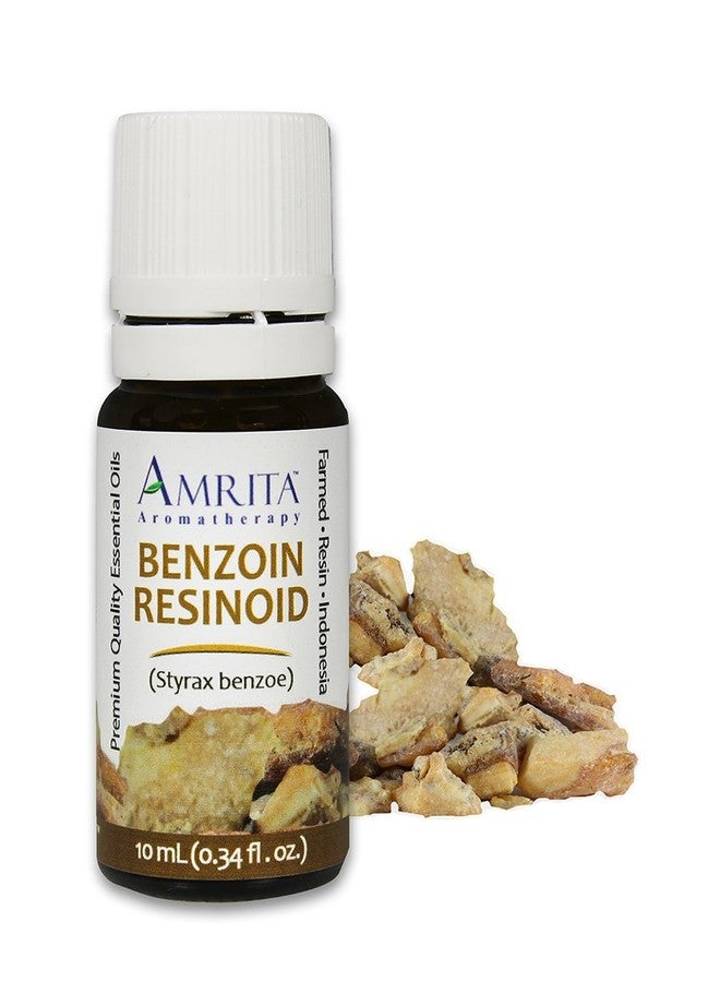 أمريتا اروماثيرابي أمريتا للعلاج العطري: زيت البنزوين العطري؛ نقي 100% وغير مخفف من نبات ستيراكس بنزوي؛ زيت عطري عالي الجودة؛ تم اختباره والتحقق منه، الحجم: 10 مل (0.34 أونصة سائلة). - Image 1