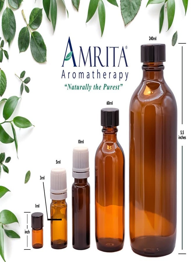 أمريتا اروماثيرابي أمريتا للعلاج العطري: زيت البنزوين العطري؛ نقي 100% وغير مخفف من نبات ستيراكس بنزوي؛ زيت عطري عالي الجودة؛ تم اختباره والتحقق منه، الحجم: 10 مل (0.34 أونصة سائلة). - Image 3