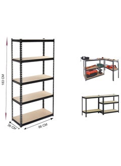 DubaiGallery 5-Shelf Metal Storage Organizer  - Image 3