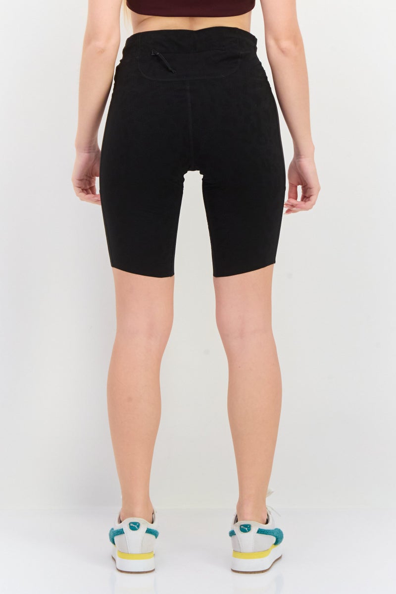 Adidas Women Sportswear Fit Training Shorts, Black  - Image 4