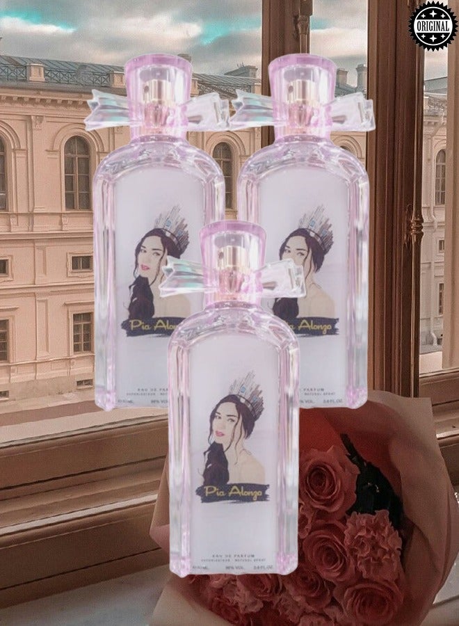 PIAA 3 Pieces Pia Alongo Perfume EDP 100ML - Image 1