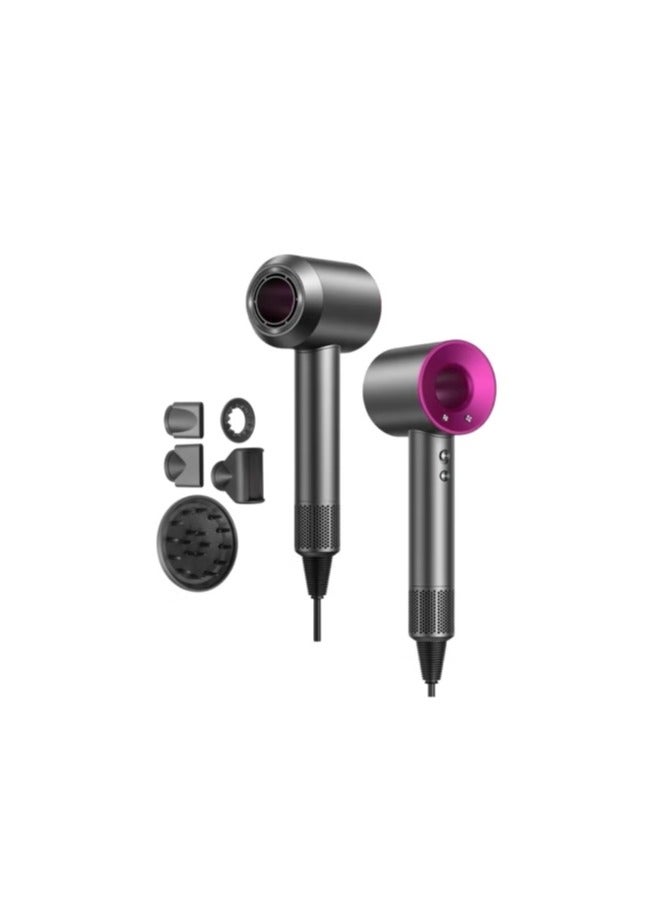 general 1600W Hair Dryer Professonal Ionic Blow dryers Thermo-Control Hairdryer Fast Drying Low Noise with Concentrator and Diffuser - Image 1