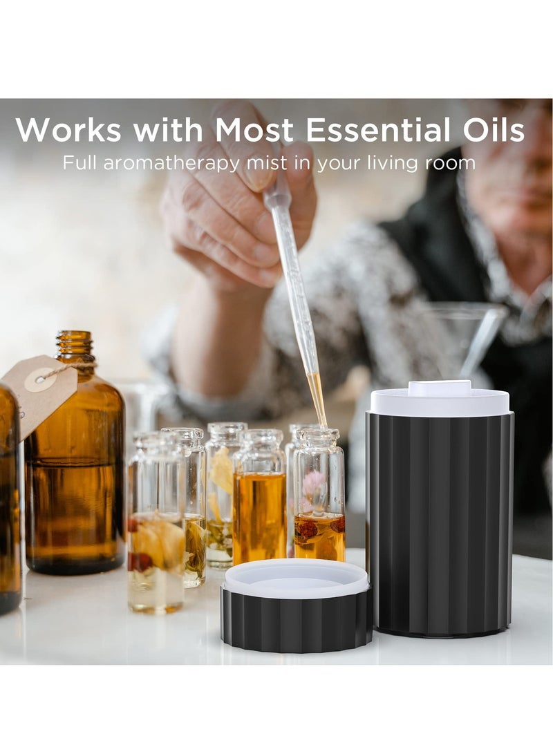 SYOSI Car Diffuser for Essential Oils, USB Portable Air Humidifier, 3 Modes & 7 Colorful Humidifier Aromatherapy Essential Oil Diffuser 100ml Mini Diffuser for Car, Office, Bedroom, Home - Image 5