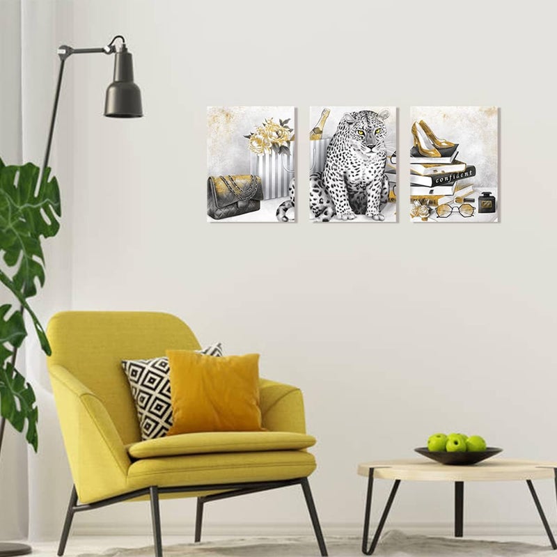 Kalormore Glam Fashion Canvas Wall Art - Image 2