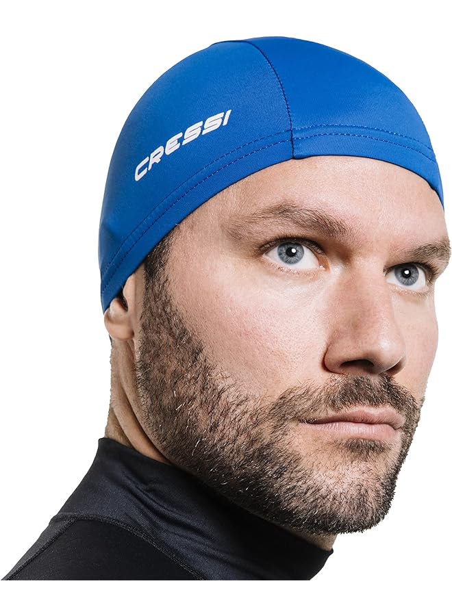 Cressi Adult Swimming Cap In Different Shape Material Colors Designed In Italy By - Image 3