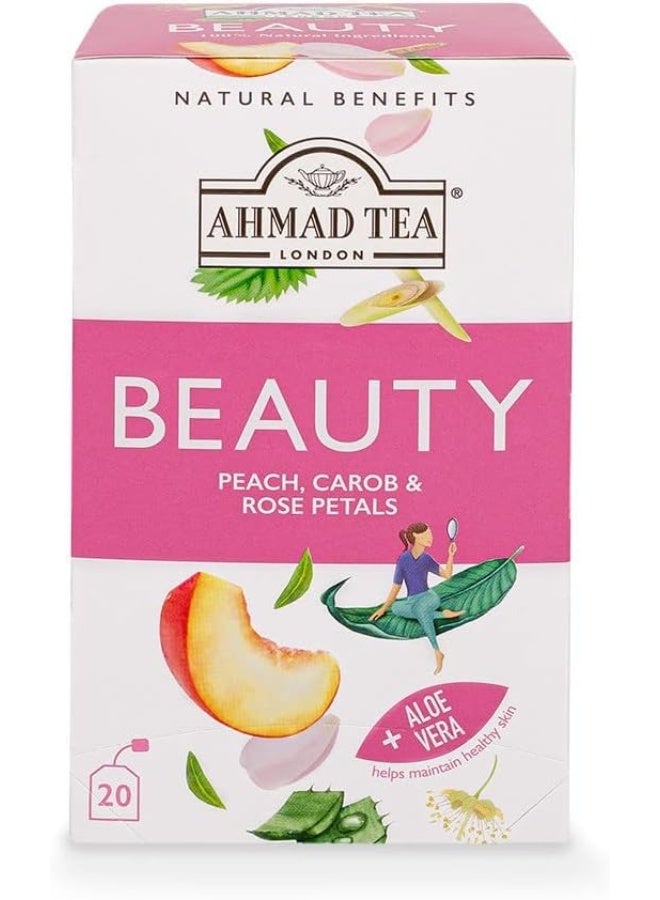 Ahmad Tea Beauty Alu Tea Bags 20 Teabags (30g) - Image 1