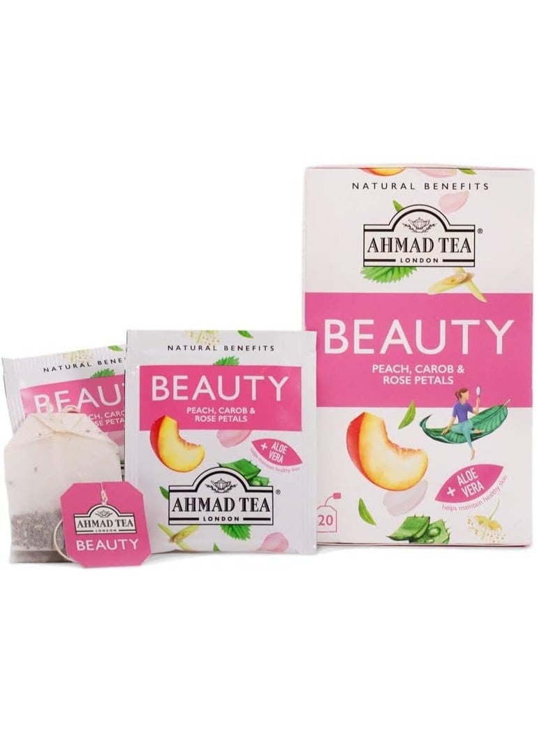 Ahmad Tea Beauty Alu Tea Bags 20 Teabags (30g) - Image 5
