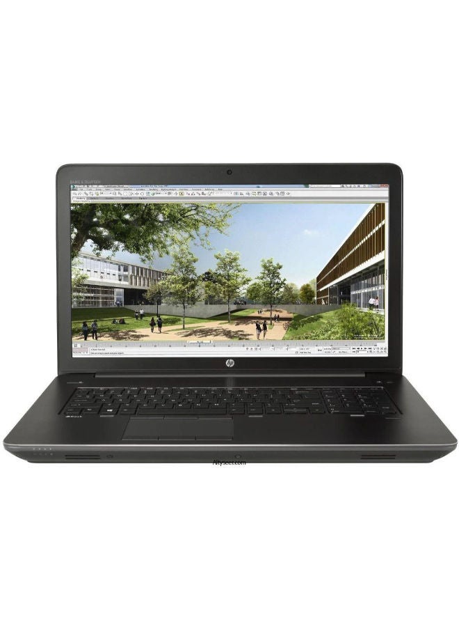 HP ZBook 17 G3 محطة عمل متنقلة، معالج Intel Core i7-6820HQ، 512GB SSD، 16GB RAM، NVIDIA Quadro M1000M 4GB، شاشة FHD بحجم 17 بوصة، Windows 10 Pro - أسود (مجددة)، درجة A، ضمان 6 أشهر - Image 1
