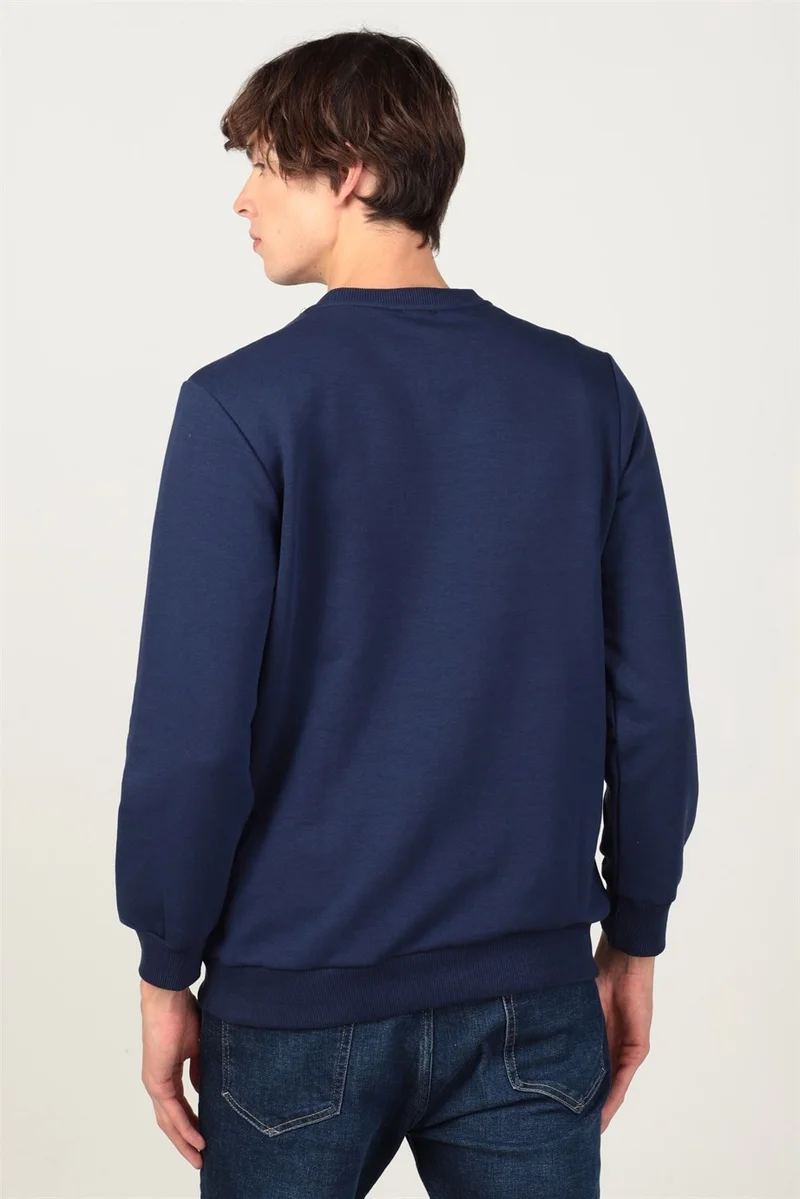 تودورس Crew Neck Basic Unisex Sweatshirt