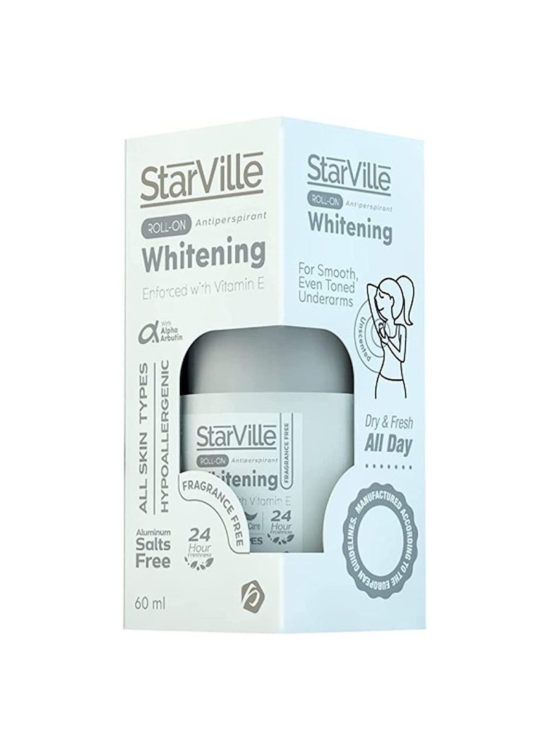 ستارفيل مبيض بدون رائحة رول اون 60 مل